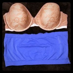 Strapless Bra Bundle (36C)